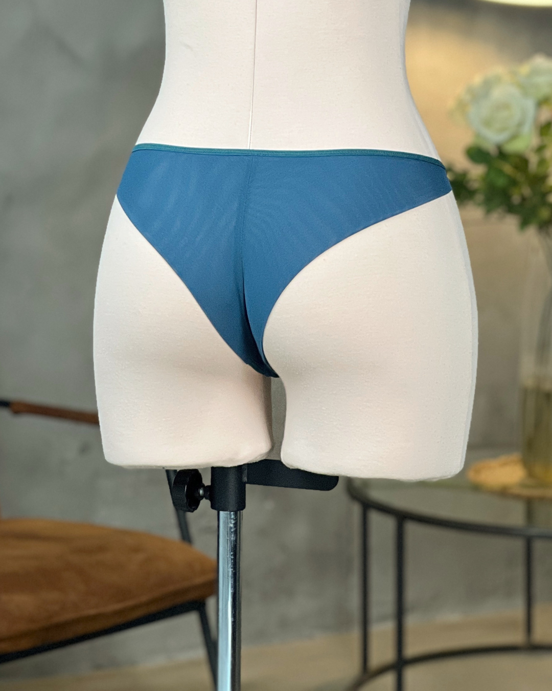 Brazilian panties with rings "Monica"